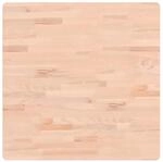 vidaXL Tischplatte 70x70x1,5 cm Quadratisch Massivholz Buche 355951