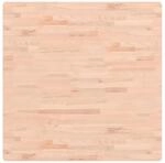 vidaXL Tischplatte 90x90x2,5 cm Quadratisch Massivholz Buche 355959