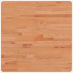 vidaXL Tischplatte 60x60x4 cm Quadratisch Massivholz Buche 355980