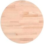 vidaXL Tischplatte &Oslash;30x4 cm Rund Massivholz Buche 355920
