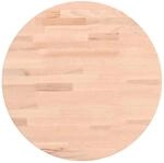 vidaXL Tischplatte &Oslash;40x4 cm Rund Massivholz Buche 355921