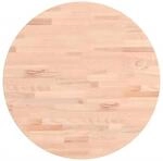 vidaXL Tischplatte &Oslash;50x4 cm Rund Massivholz Buche 355922
