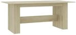 vidaXL Esstisch Sonoma-Eiche 180x90x76 cm Holzwerkstoff Modell 1