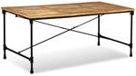 vidaXL Esstisch Mangoholz Massiv 180 cm