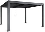 MCW Pergola L46 Anthrazit 10cm-Alu-Gestell 3x4m