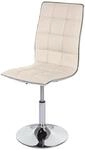 MCW Esszimmerstuhl C41 Drehbar Creme Kunstleder