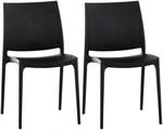 CLP 2er Set St&uuml;hle Maya Schwarz