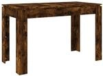 vidaXL Esstisch R&auml;uchereiche 120x60x76 cm Holzwerkstoff