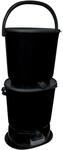 Skaza Biom&uuml;lleimer Bokashi Essential 2er Set Schwarz