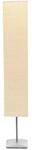 vidaXL Standleuchte mit Stahlst&auml;nder 135 cm Beige 60261