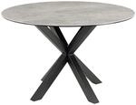 ebuy24 Heaven Esstisch &Oslash;119cm Grau