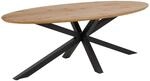 ebuy24 Heaven Esstisch 100x220cm Wild Eiche Dekor