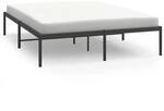 vidaXL Bettgestell Metall Schwarz 140x200 cm Modell 11677092
