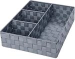 Wenko Organizer Adria Grau 10 cm x 32 cm x 32 cm