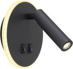 Globo LED-Wandleuchte Many Schwarz &Oslash; 14,6 cm
