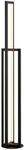 Lucande LED Stehlampe Hylda 9626404 Dimmbar Modern in Schwarz aus Aluminium 2-flammig