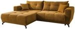 MID.YOU Wohnlandschaft Restato Goldfarben Cord