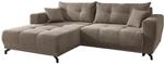MID.YOU Wohnlandschaft Restato Graubraun Cord