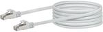 Schwaiger CAT 6 Netzwerkkabel (SF/UTP) RJ45 Stecker > RJ45 Stecker 10 m Wei&szlig;
