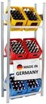 PROREGAL Getr&auml;nkekistenregal Getr&auml;nkeregal Chiemsee Made in Germany HxBxT 185 x 81