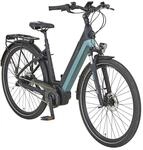 Prophete City E-Bike Geniesser 4.0 Damen Schwarz Matt-Silber 28 Zoll