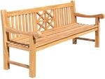 CLP Teakbank Florida teak/220 cm