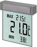 TFA Digitales Fenster-Thermometer Vision Grau