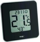 TFA Digitales Thermo-Hygrometer Style Schwarz