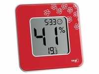 TFA Digitales Thermo-Hygrometer Style Rot