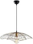 Vente-unique H&auml;ngeleuchte Und Kronleuchter Atheria Goldfarben 50 cm