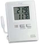 TFA Digitales Innen-Au&szlig;en-Thermometer Wei&szlig;