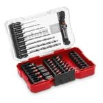 Einhell Impact-Bit-Set M-Case mit Metallbohrern 39-teilig