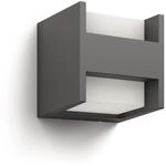 Philips Outdoor LED Wandleuchte Arbour Up/Down 3.8 W Anthrazit