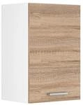 Vicco H&auml;ngeschrank R-Line H&auml;ngender K&uuml;chenschrank Sonoma/Wei&szlig; 40 cm