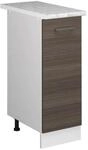 Vicco Apothekerschrank R-Line Medizinschrank f&uuml;r die K&uuml;che Grau/Wei&szlig; 30 cm AP