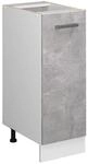 Vicco Apothekerschrank R-Line Medizinschrank f&uuml;r die K&uuml;che Beton/Wei&szlig; 30 cm...
