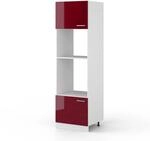 Vicco Mikrowellenschrank R-Line K&uuml;chenregal f&uuml;r die Mikrowelle Bordeaux