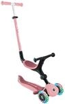 Globber Go-Up Active Lights 3 in 1 Dreirad Laufrad und Scooter 120/80 mm 