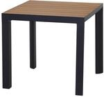 Siena Garden Gartentisch Silva Rechteckig Holz Teak 80 cm x 80 cm