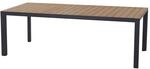 Siena Garden Gartentisch Silva Rechteckig Holz Teak 100 cm x 220 cm