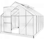 Garmio Gewaechshaus Arona 310X250Cm F&uuml;r Den Garten Alu Fr&uuml;hbeet Inklusive Fundament