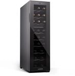 Klarstein Shiraz 24 Duo Weink&uuml;hlschrank 2 Zonen 75 L 24 Flaschen 5-18 &deg;C Touch