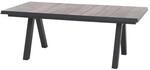 Siena Garden Gartentisch ausziehbar Keramik Washed Grey 100 cm x 200 cm