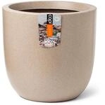 Capi &Uuml;bertopf Kugel Waste Smooth NL elegant Terrazzo Beige 35 x 34 cm