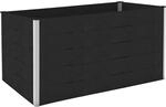 GroJa Hochbeet Solid 150 cm x 70 cm x 75 cm Anthrazitgrau