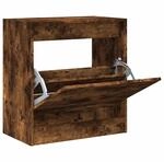 vidaXL Schuhschrank R&auml;uchereiche 60x34x63,5 cm Holzwerkstoff 839942