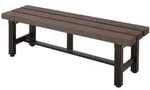 MCW Alu Gartenbank K60 WPC 120cm MCW Alu Gartenbank K60 WPC 120cm