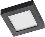 PRIOS LED Deckenleuchte Alette 9917077 Modern in Schwarz aus Aluminium 1-flammig