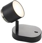 Lindby LED Deckenlampe Marrie 9643092 Modern in Schwarz aus Aluminium 1-flammig