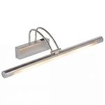 Licht-Erlebnisse LED Bilderlampe Verstellbar 68 CM Breit Chrom 3000 K Modern Metall